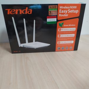 tenda f3 3 portos 300 mbps 3 antennás wifi router | san